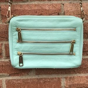 Rebecca Minkoff mint green Cross body bag